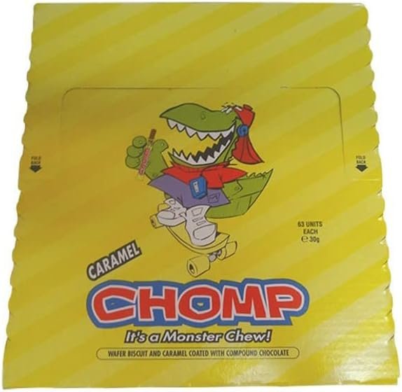 Cadbury Chomp Caramel Bar, 63 x 30 Grams - Image 3