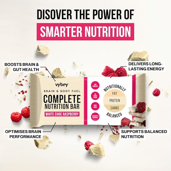 vybey Complete Nutrition Protein Bars – 12 Pack - Image 3