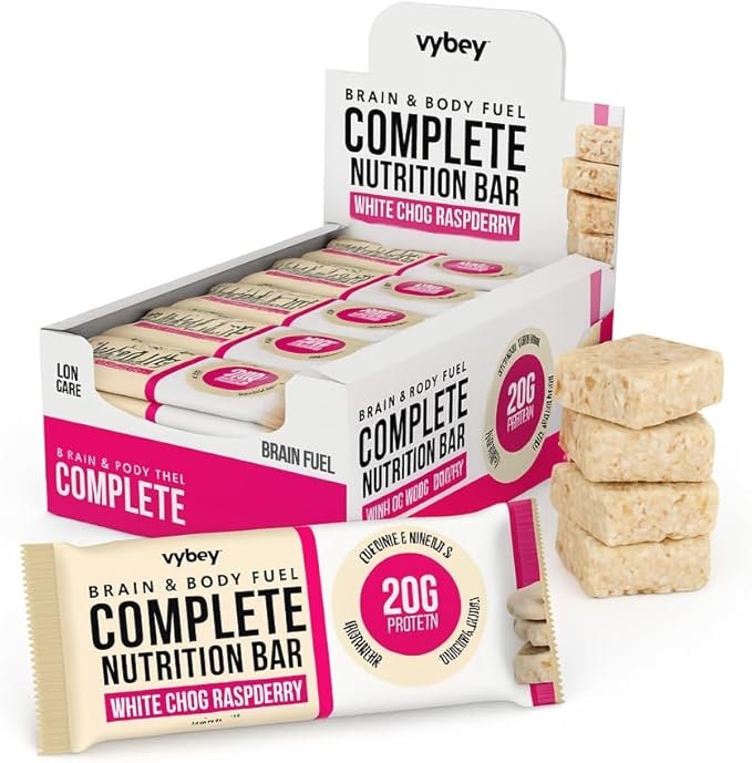 vybey Complete Nutrition Protein Bars – 12 Pack